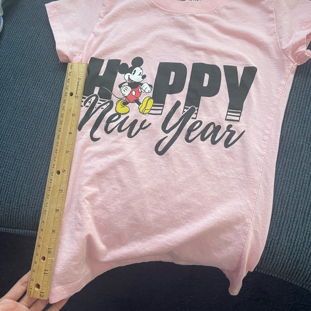 Disney Pink Happy New Year T-Shirt - Picture 7 of 7